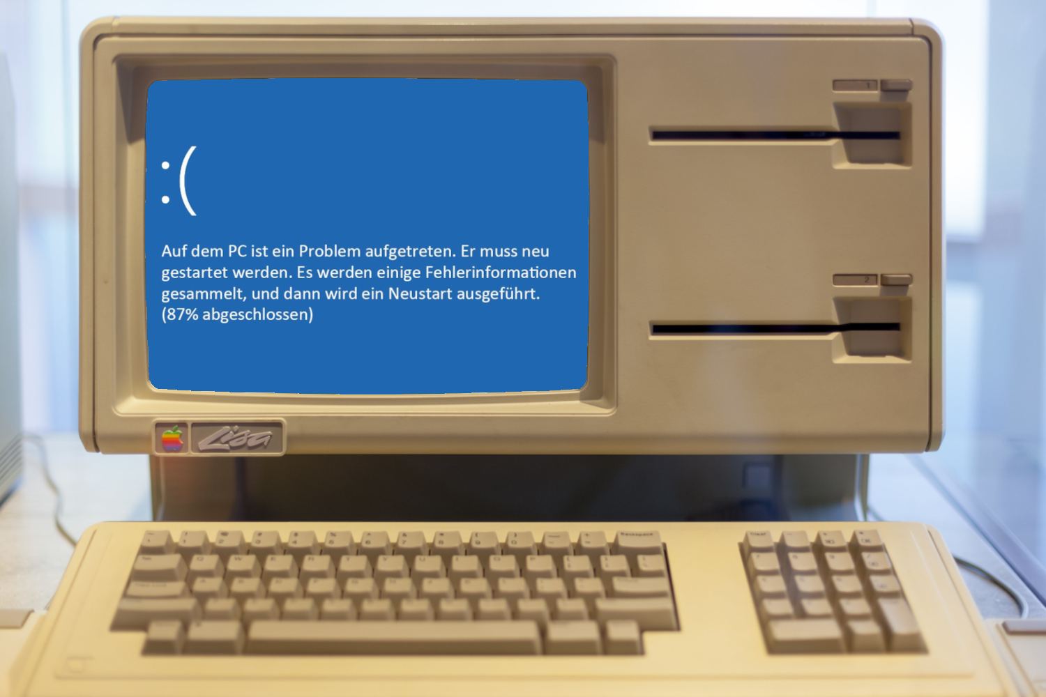 PC BlueScreen/Happy Animation