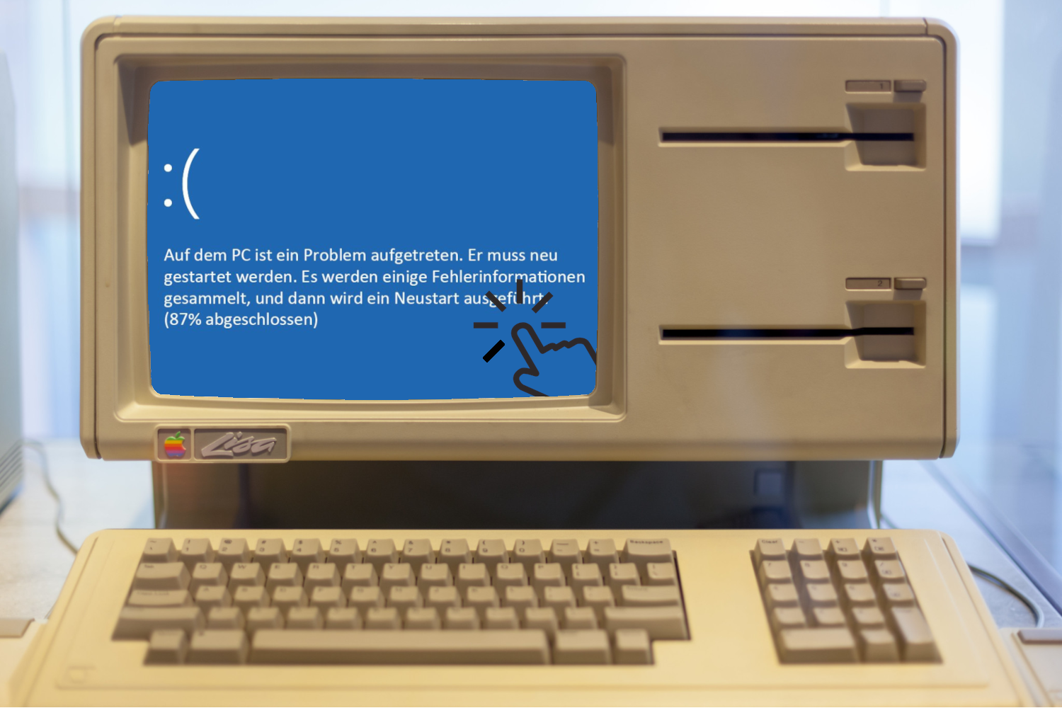 Mobile PC BlueScreen/Happy Animation